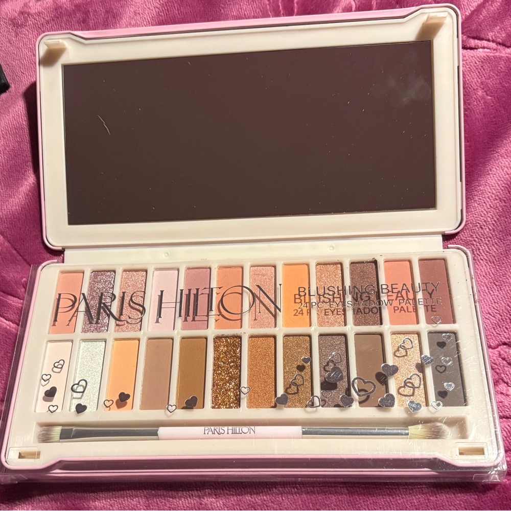 Paris Hilton Glam Eyeshadow Palette - Pink, Brown, Gold, Cream